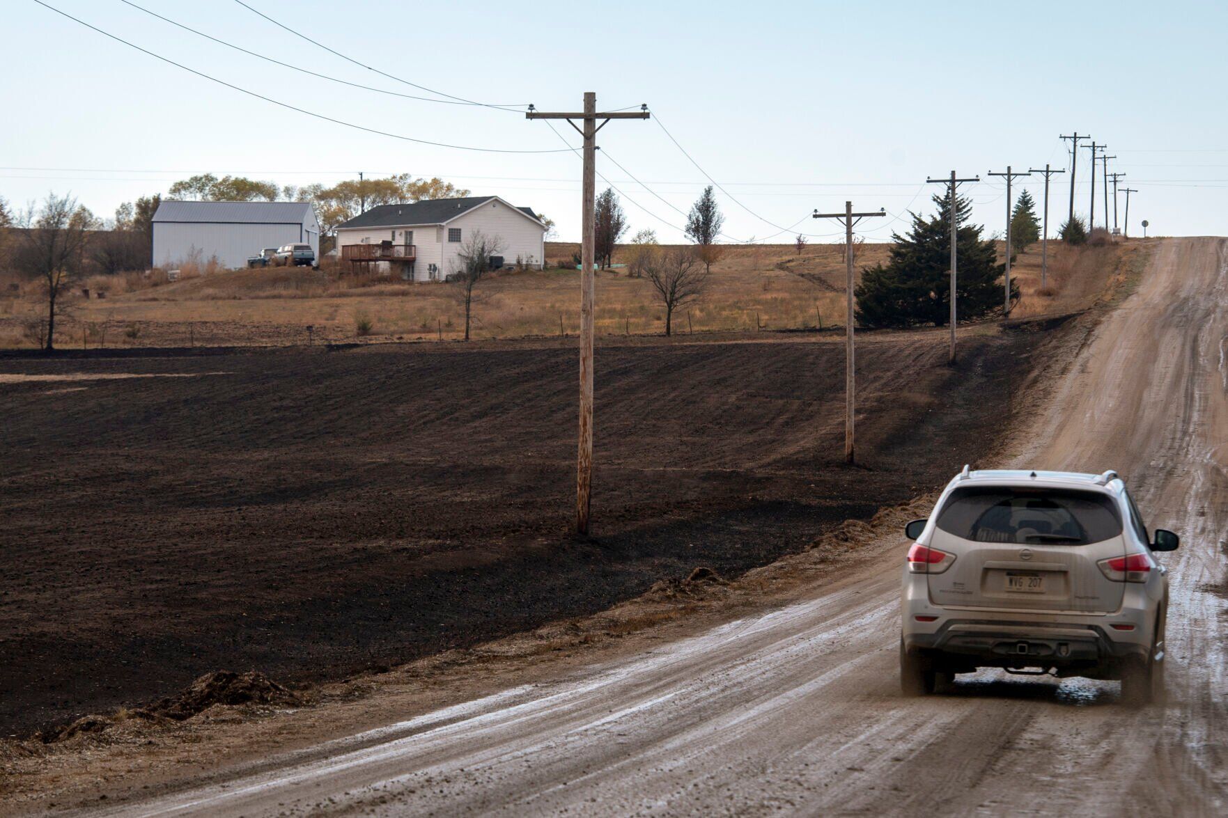 Grass fire, 10.24